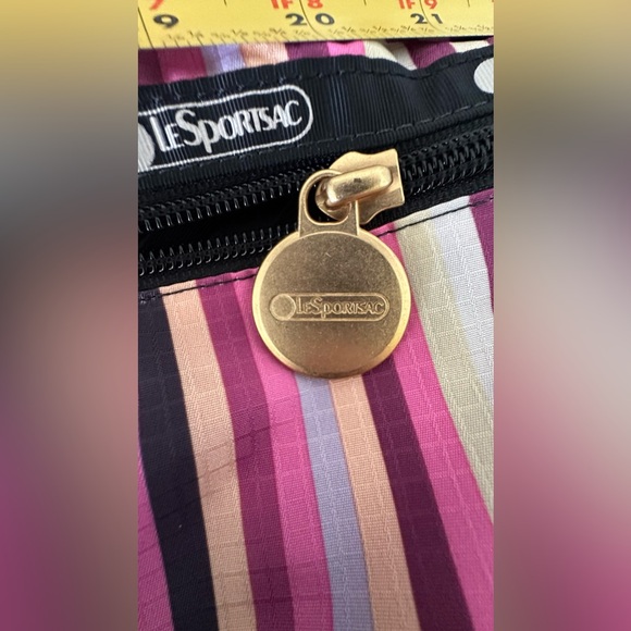 Lesportsac Carlin Foldable Striped Tote Bag - Picture 5 of 16